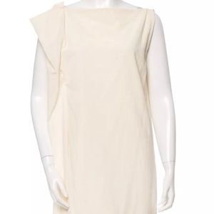 Bottega Veneta Creme Midi Dress